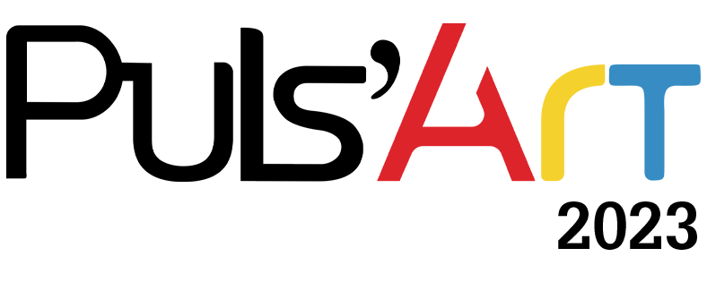 Logo Puls'Art 2023 au Mans à la FIAA